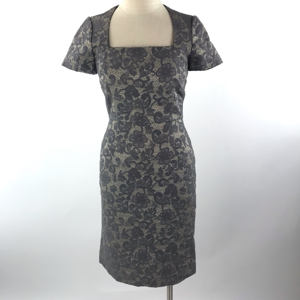 Banana Republic Women's Sheath Dress Lace Printed